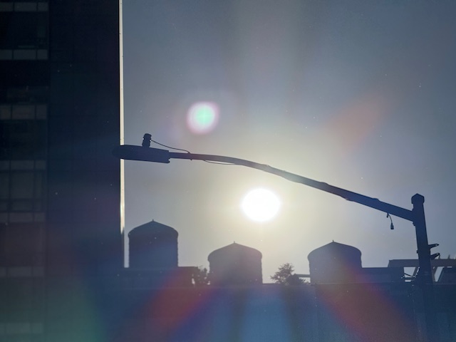 Sun in the city